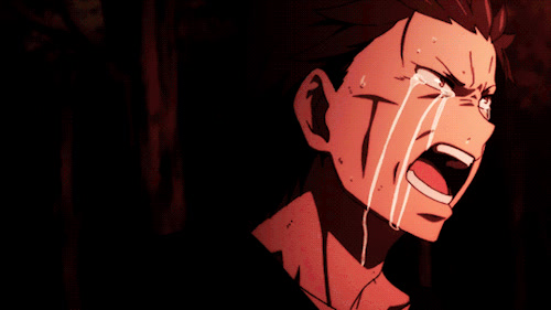 Subaru Crying And Yelling Otagifs